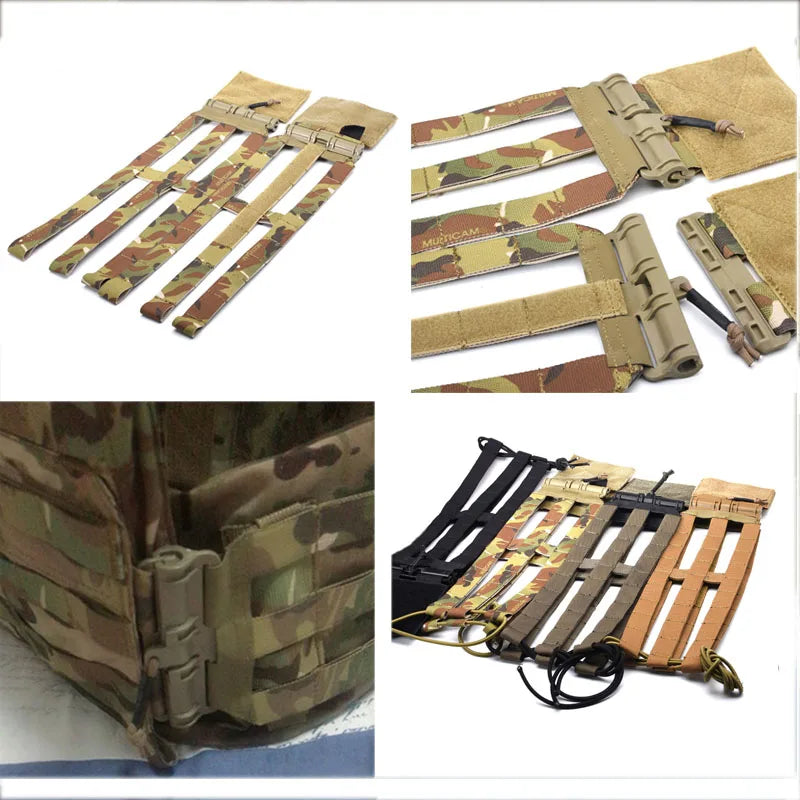 Lightweight Modular Waist Belt, Tactical Waistband, Laser Cutting, Molle System Accessories, TC0223, New