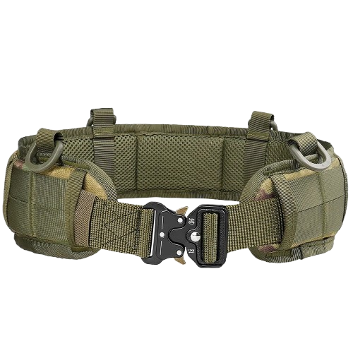 Multi-Functional Tactical Duty Belt - Nylon MOLLE System