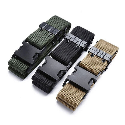 Tactical Belt 5.5cm Nylon Military Belt Special Forces Assault Outdoor Hunting Belt Military Equipment Safety Accessories S Belt