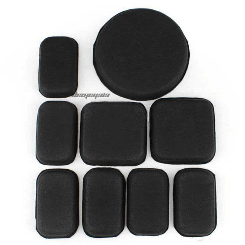 Outdoor Hunting Helmet Sponge Pad Tactical Fast Helmet 19 PCS  Pads Shooting Helmets Comfortable Soft Cushion Pads Set