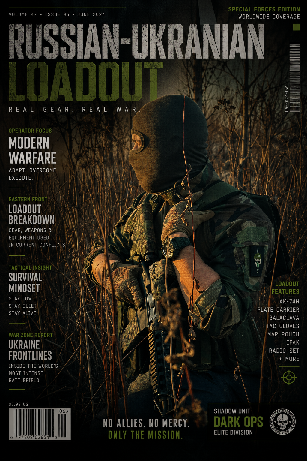 Russian/ ukranian war loadout bundle set