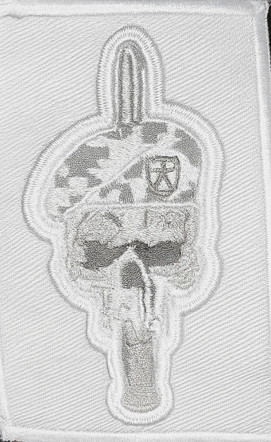 White Camo Patch