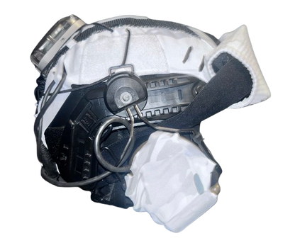 Operator Snow Camo Helmet Set