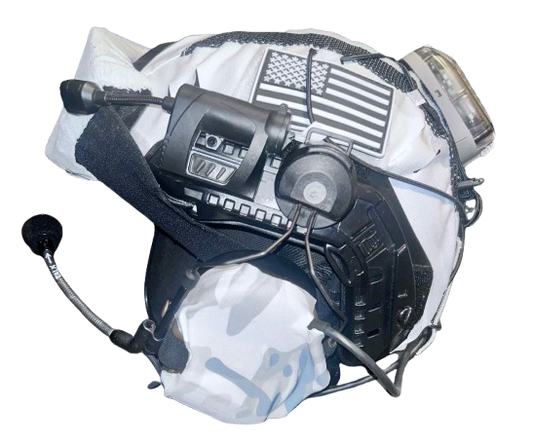 Operator Snow Camo Helmet Set