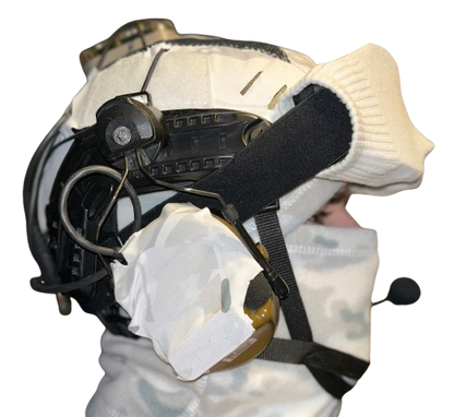 Operator Snow Camo Helmet Set