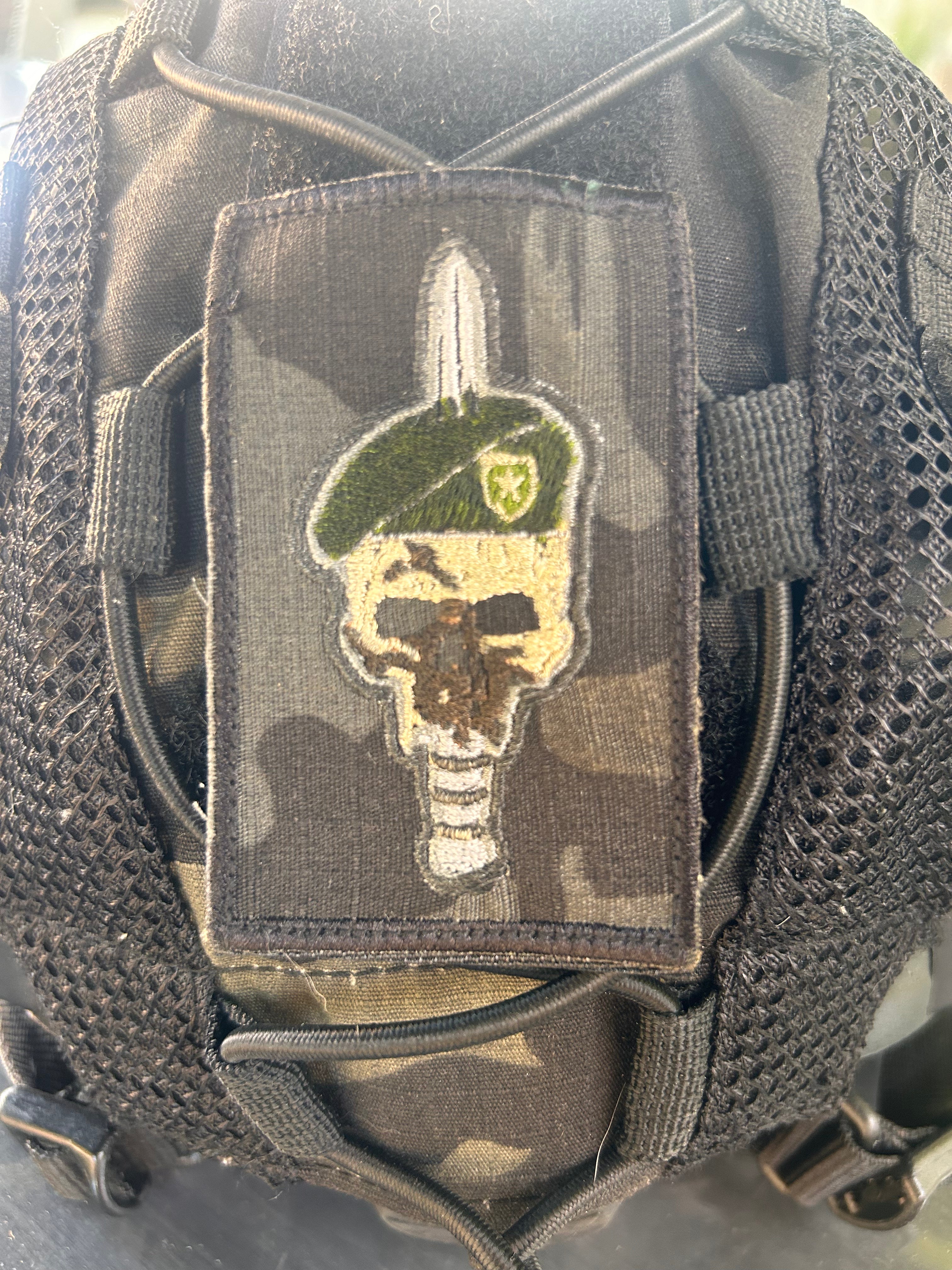 Black Multicam Dark Company Patch