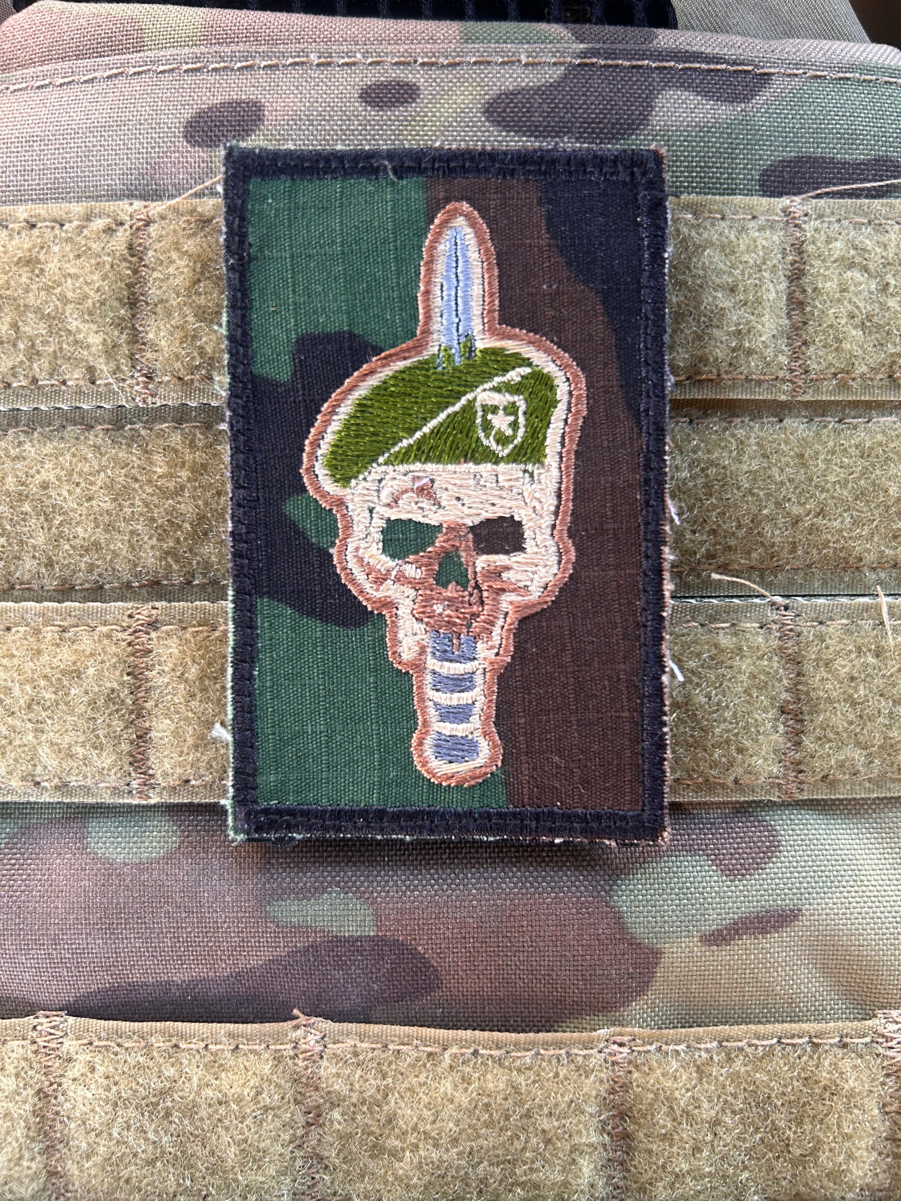 Woodland Camo Patch