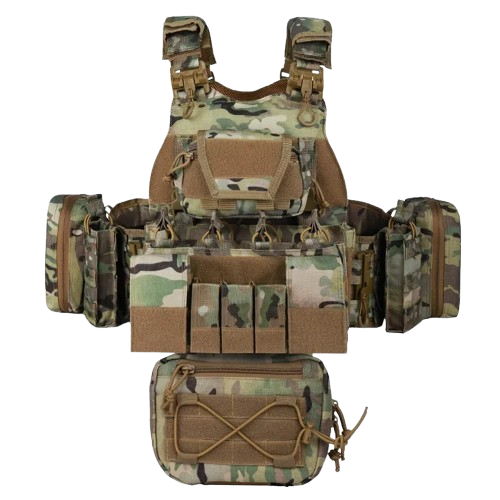 Modular Camouflage Plate Carrier System