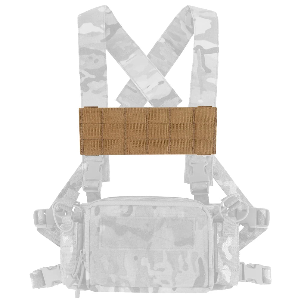 Tactical Chest Rig Harnesses MOLLE Expansion Plate Navigation Pouch Phone Case Mount D3CRM Chest Rig Hunting Vest Accessories