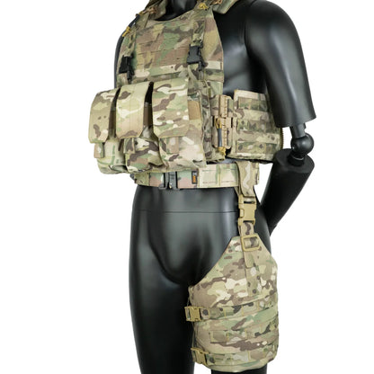 TCmaoyi Tactical Equipment Mounting Plate Leg Hanging Board Molle Accessories Leg Binding Sinking Accessories