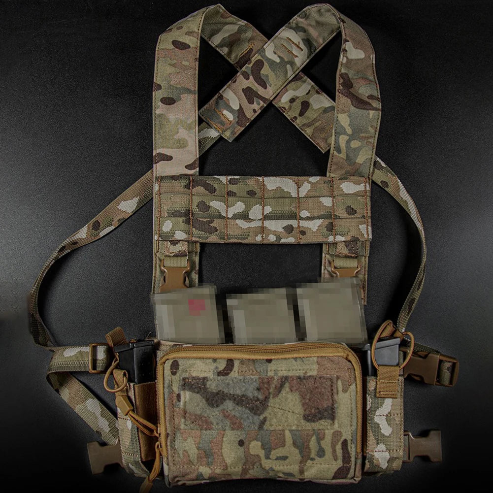 Chest Rig Harnesses Extension Accessories Tactical Chest Vest Rig Chest Rig Expansion Airsoft Tactical Vest Accessories