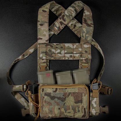 Chest Rig Harnesses Extension Accessories Tactical Chest Vest Rig Chest Rig Expansion Airsoft Tactical Vest Accessories