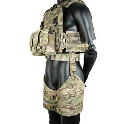 TCmaoyi Tactical Equipment Mounting Plate Leg Hanging Board Molle Accessories Leg Binding Sinking Accessories