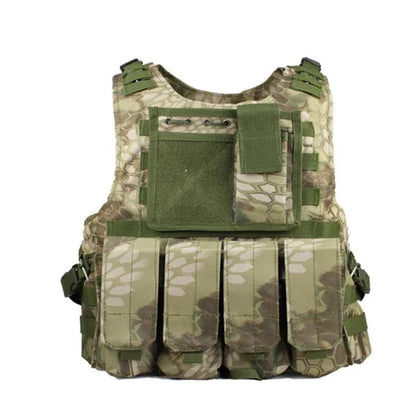 Outdoor Tactical Molle Vest Combat Assault Vests Clothes Combat Paintball Multicam Kryptek Black Camo Clothing Hunting Vest Gear