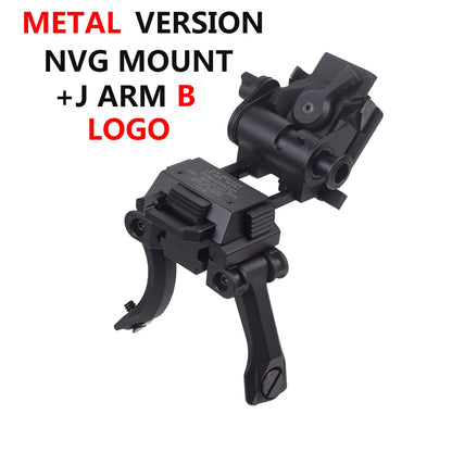 Tactical Wilcox L4 G24 L4G24 NVG Mount Helmet Bracket Holder With J Arm For PVS15 PVS18 GPNVG18 Goggle Night Vision Helmet Parts