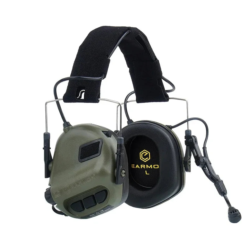 NEW Upgraded Original Earmor M32 Tactical Headset Hunting & Shooting Earmuffs with Microphone, Sound Amplification