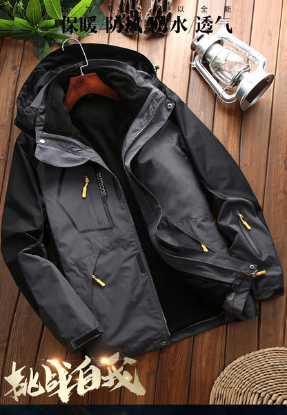 Winter Ski Jacket Men Warm Skiing Snowboard Trekking Jackets Windproof Waterproof Breathable Snow Coats Jacket For Men