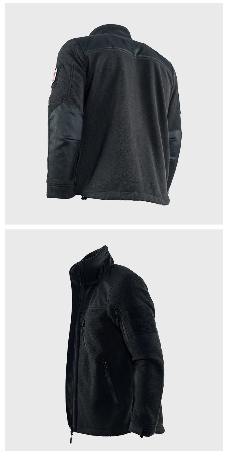Tactical Winter Jacket Military Fleece Jacket Thermal Warm Camouflage Work Coats Mens Warm Clothes Safari Jacket Outwear