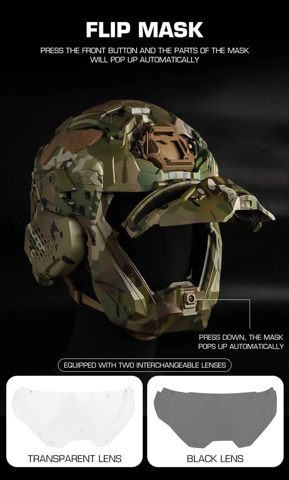 NIGHTRAID™ Operator Helmet System