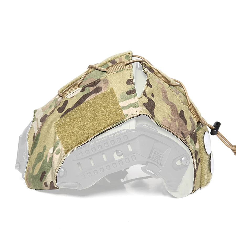 Tactical Hunting Helmet Cover Skin Helmet  Protective Cover Camouflage Cloth  For  CP AF Helmet