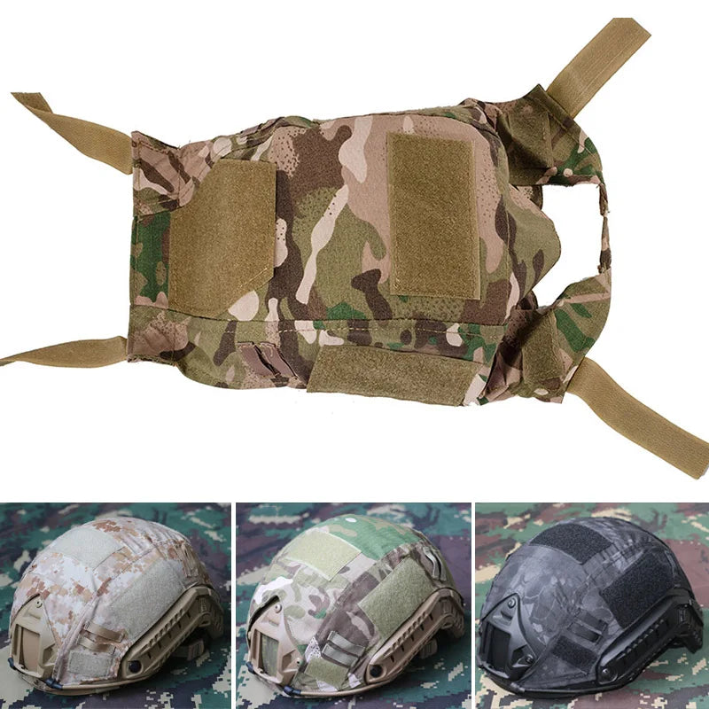 Tactical Airsoft Military Paintball Gear Fast Helmet Cover Accessories for CS