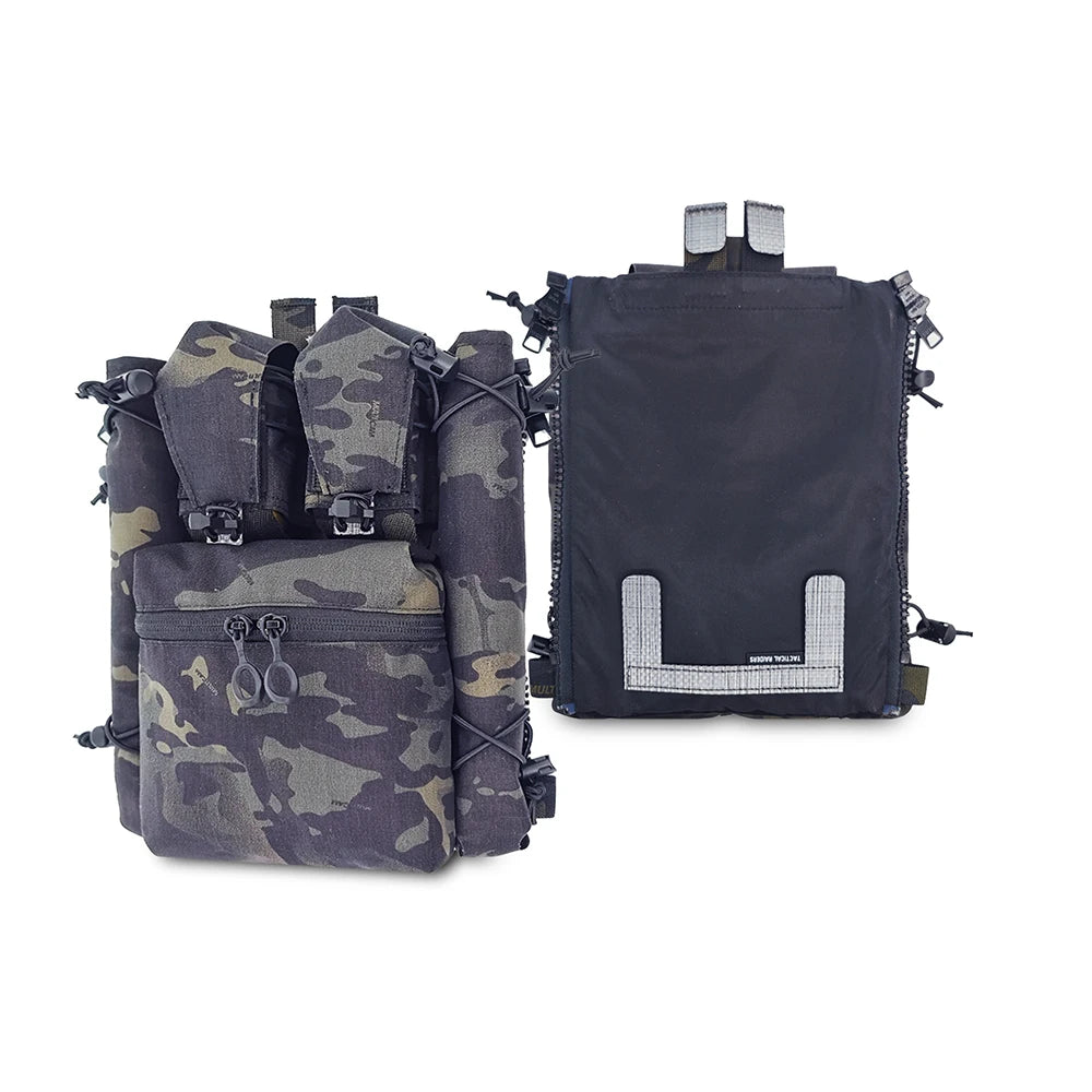 Tactical Back Panel Pack - Twin Backplate System