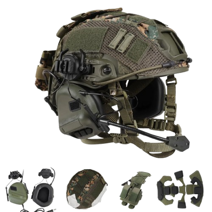 Operator Tactical Helmet Set Without NVG/ Airsoft Edition