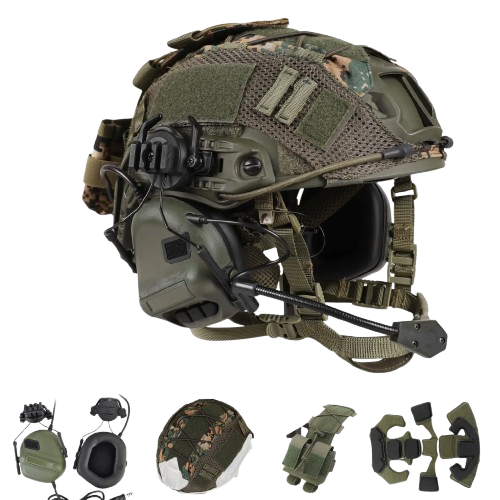 Operator Tactical Helmet Set Without NVG/ Airsoft Edition