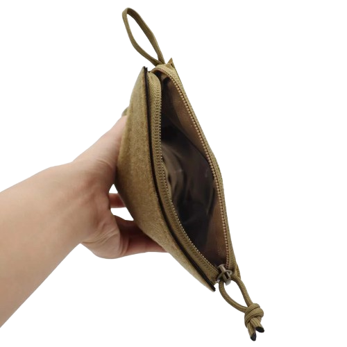 Tactical Chest Organizer Pouch - Double Zipper System