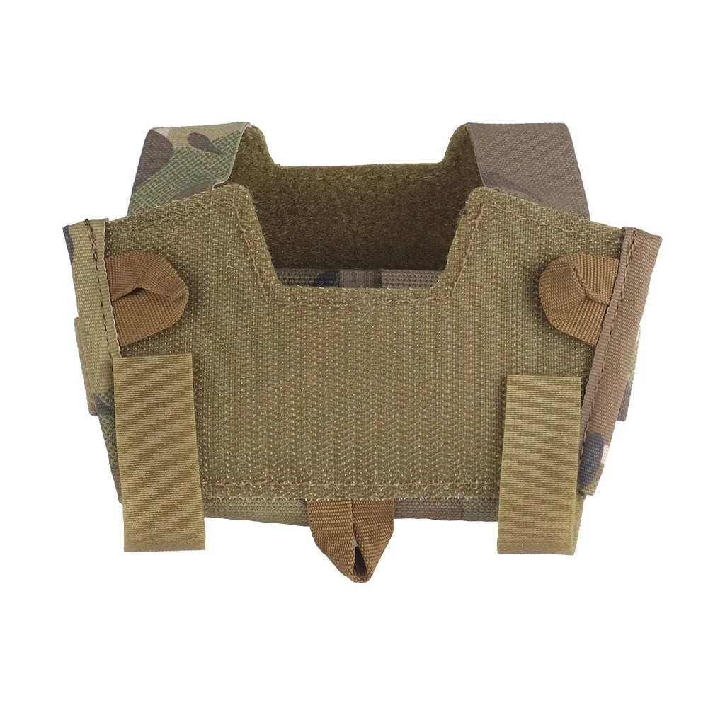 Outdoor Tactical Helmet NVG Battery sub-pouch Case Storage Bag Balance Weight Multifunctional Removable Helmet Storage Pouch