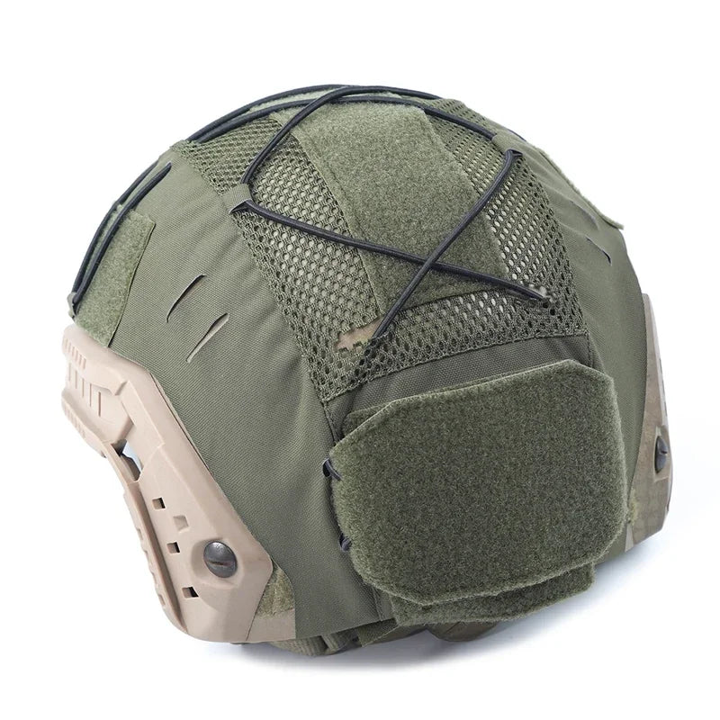 Multicam Helmet Cover Skin Tactical FAST Helmet Cover Gear Airsoft Paintball CS Helmet Protective Cover Accessories