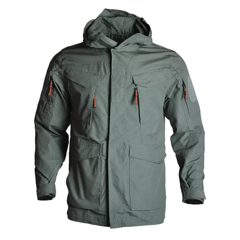 2025 Hunting Tactical Jacket Hooded Waterproof Wear-resistant Camping Jacket  Fleece Clothing Multicam Camouflage Windbreakers