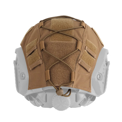 Tactical Helmet Cover for MH PJ BJ OPS-Core Fast Helmet Paintball Airsoft Helmet Cover MC With Elastic Cord