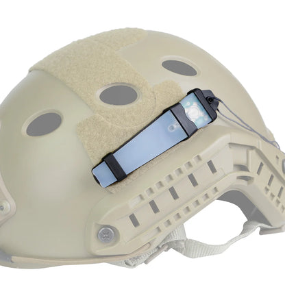 Tactical Helmet Light Blue Green Red IR Strobe Waterproof Outdoor Survival Safety Signal Flash Lamp Helmet Accessories