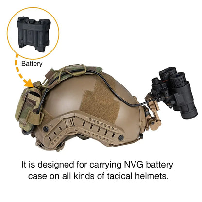 Battery Pouch Tactical Helmet MK1 Counterweight Pouch Helmet NVG Battery Pack Balance Weight Bag Helmets Accessories