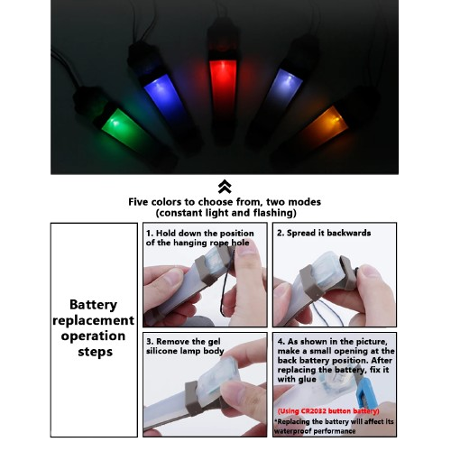 Tactical ID Marker Light – Gel Signal Beacon