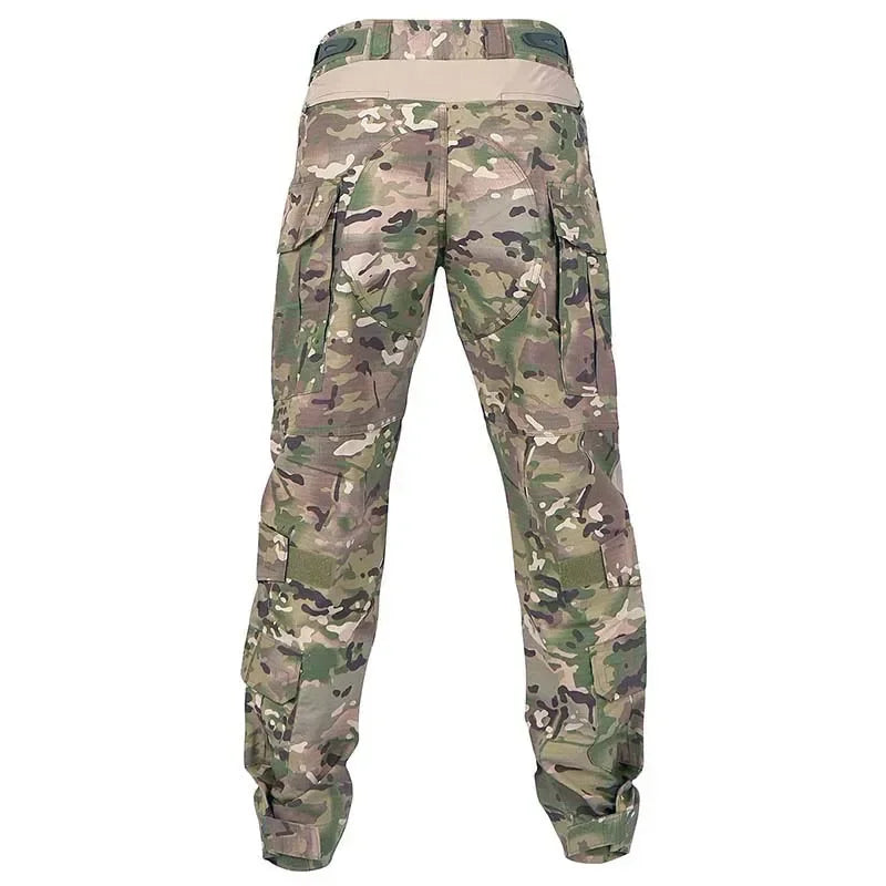 Tactical Suits Combat Shirt Hoody Pants Climbing Uniform Men Clothing Hunting Cothes US Camouflage Paintball Sport T Shirts