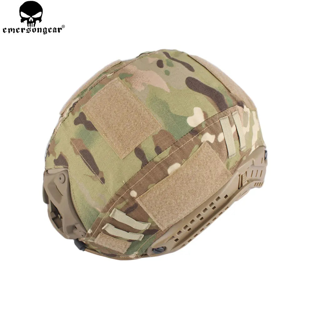 EMERSONGEAR Tactical Fast Helmet Cover Helmet Accessories For Fast Helmet Cover BJ/PJ/MH Multi-camo EMERSON Helmet Cover EM8825