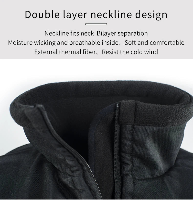 Tactical Winter Jacket Military Fleece Jacket Thermal Warm Camouflage Work Coats Mens Warm Clothes Safari Jacket Outwear