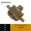 Aholdtech Tactical Counterbalance Weight Bag Helmet Battery Balancing Pack Bag NVG CounterWeight Pouch Helmet Accessories Gear
