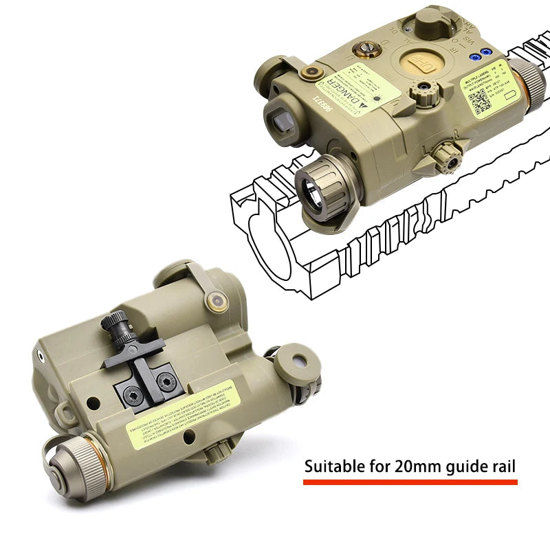 AN/PEQ-15 Tactical Laser & LED Illuminator Module (Airsoft Edition)