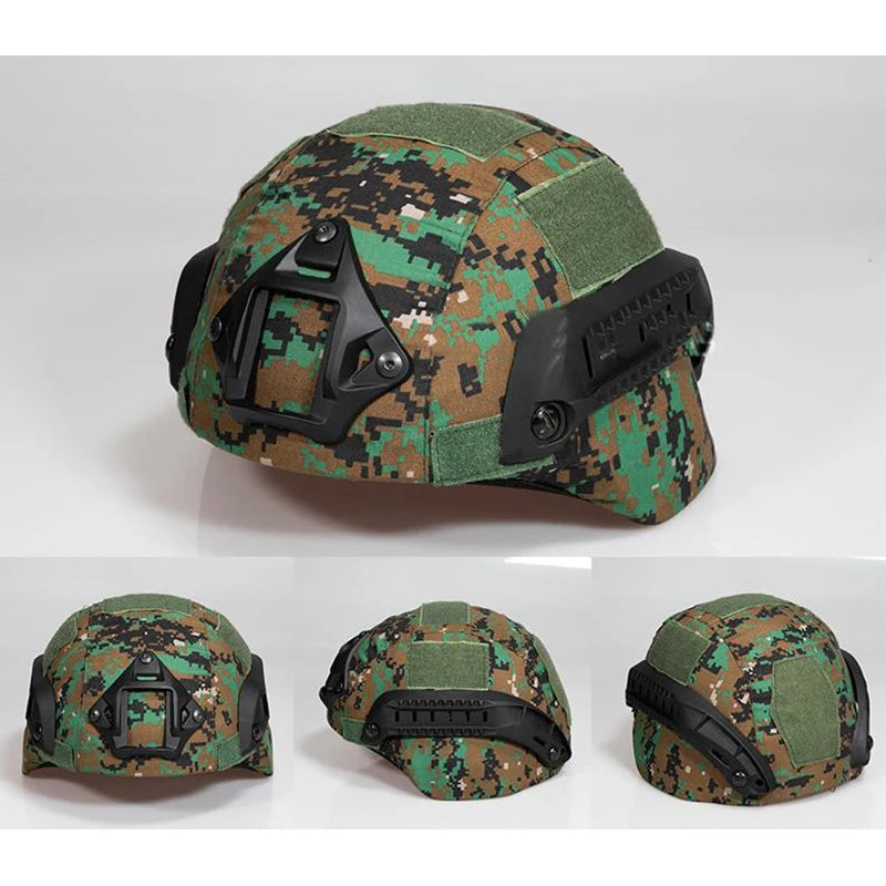 Tactical MICH2000 Helmet Cover Military Hunting Airsoft Gear Helmet Accessories Camouflage Cloth Helmet Cover for MICH Helmet