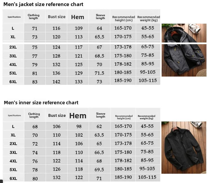 Winter Ski Jacket Men Warm Skiing Snowboard Trekking Jackets Windproof Waterproof Breathable Snow Coats Jacket For Men
