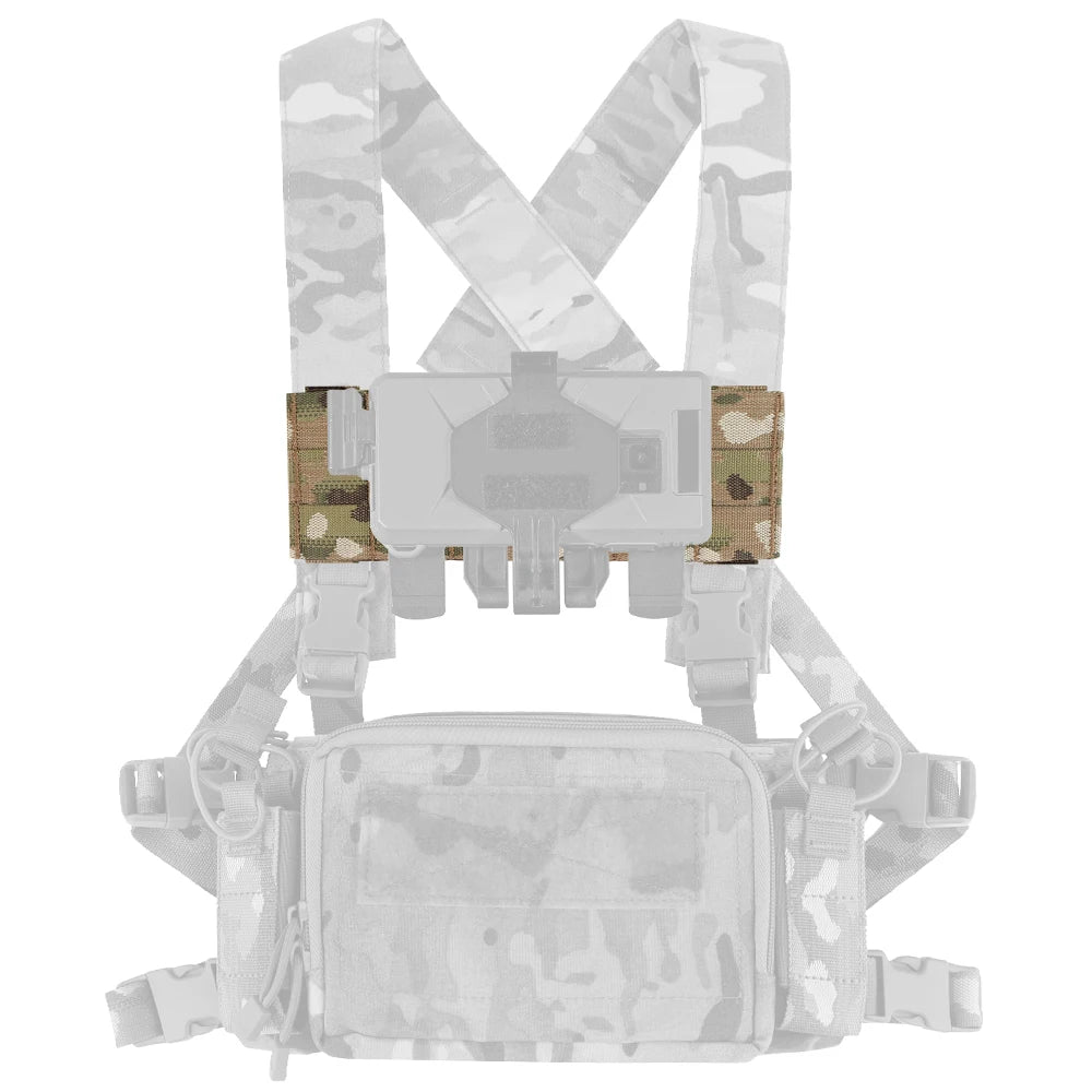 Tactical Chest Rig Harnesses MOLLE Expansion Plate Navigation Pouch Phone Case Mount D3CRM Chest Rig Hunting Vest Accessories