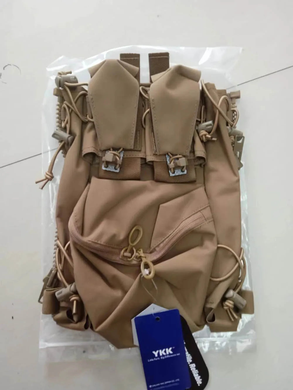 Tactical Back Panel Pack - Twin Backplate System