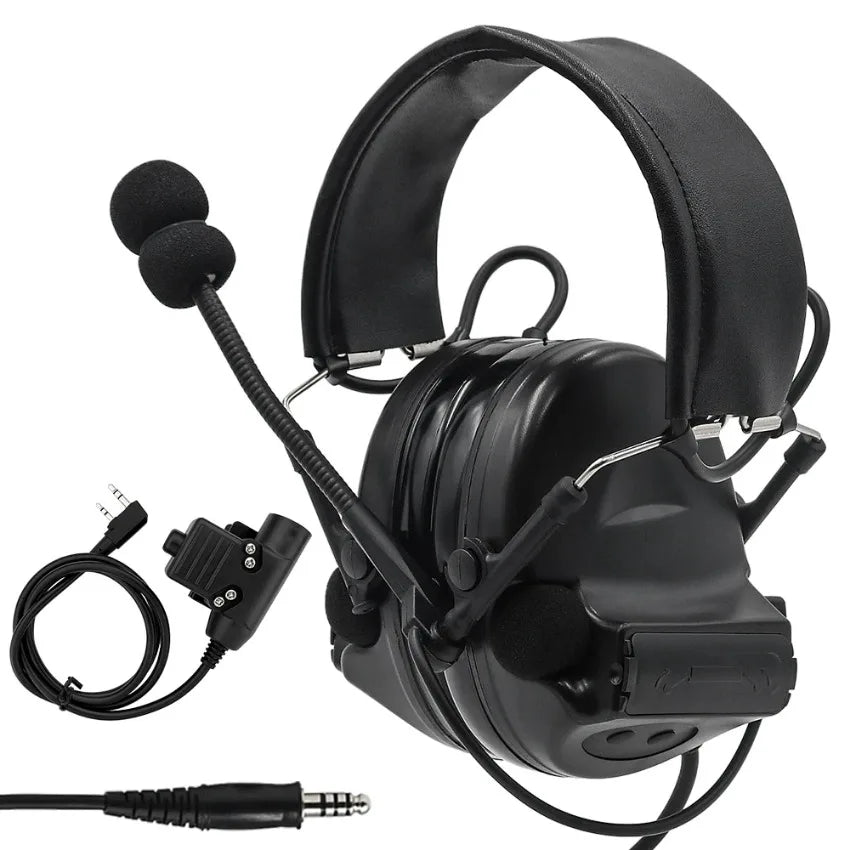 Tactical Headset Comta II Outdoor Sports Hunting Military COMTA 2 Headset Noise Cancelling Hearing Protection Earmuffs