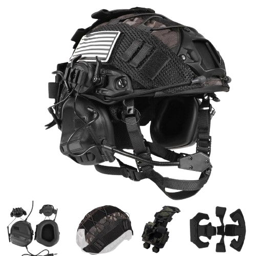 Operator Tactical Helmet Set Without NVG/ Airsoft Edition
