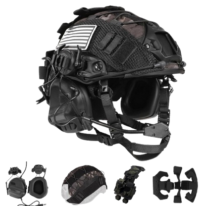 Operator Tactical Helmet Set Without NVG/ Airsoft Edition