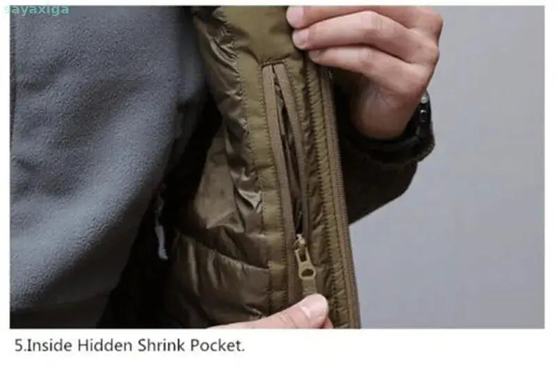 Level 7 Winter Jacket Military Tactical Down Jackets For Men Winter Warm Waterproof Windbreakers Hunting Hiking Parkas Coat Army