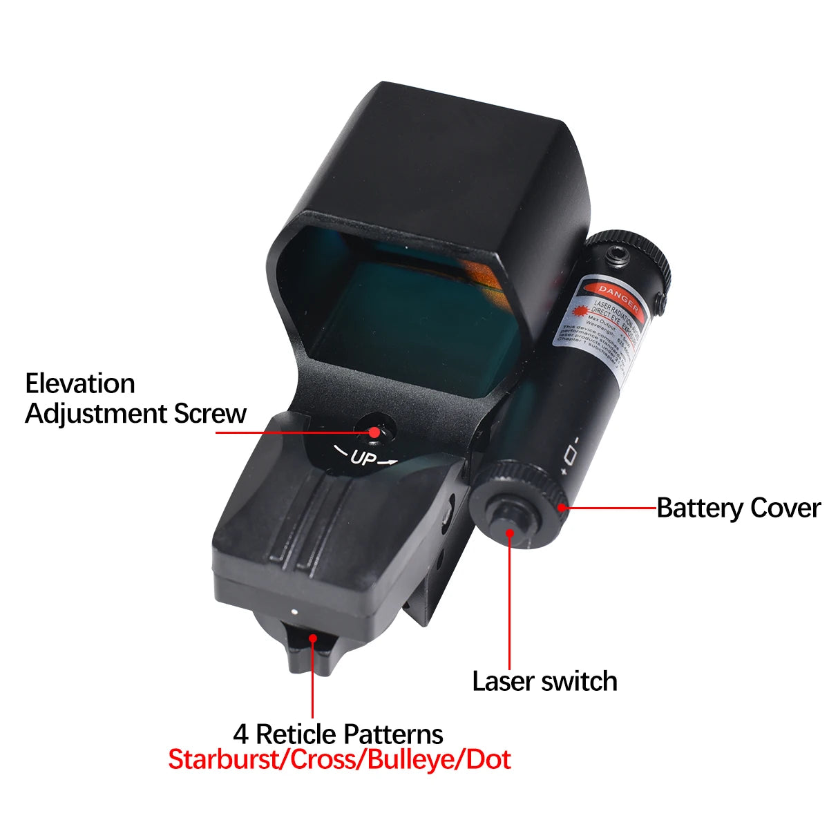Tactical Reflex Red Dot Sight